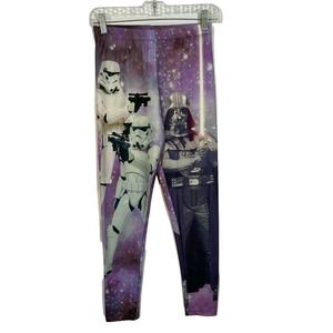 Star Wars Women's Leggings - Darth Vader / Storm Troopers - Medium NEVER WORN